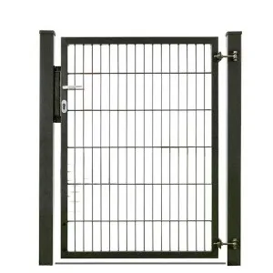 Hot Deals Ornamental Iron Steel Garden Palisade Fence Garden Gate