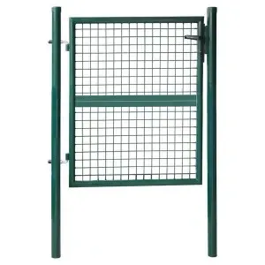 Hot Deals Ornamental Iron Steel Garden Palisade Fence Garden Gate