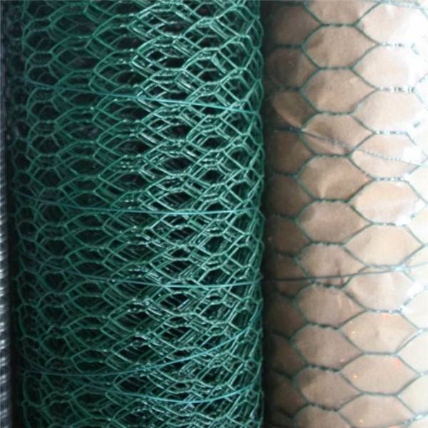 PVC Coated Galvanized Hexagonal Wire Netting Chicken&Poultry  Mesh